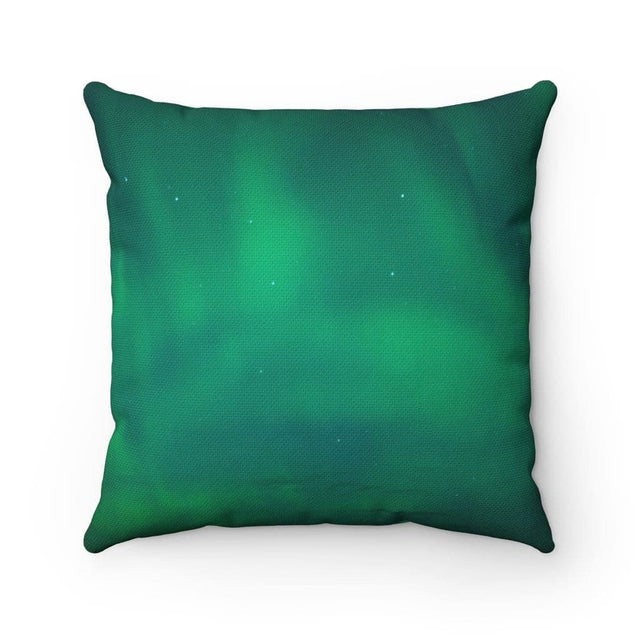 Load image into Gallery viewer, Aurora Borealis Square Pillow - UnCruise Adventures 
