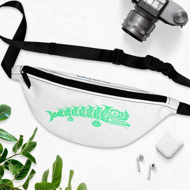 Load image into Gallery viewer, Salmon Adventure Fanny Pack - UnCruise Adventures 
