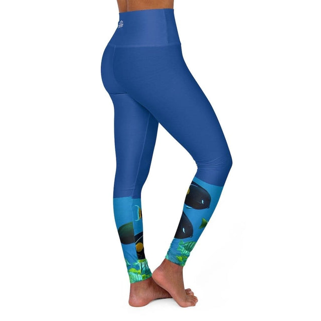 Load image into Gallery viewer, Fishy Legs High Waisted Yoga Leggings - UnCruise Adventures 
