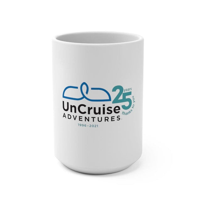 Load image into Gallery viewer, 25th Celebration Mug 15oz - UnCruise Adventures 
