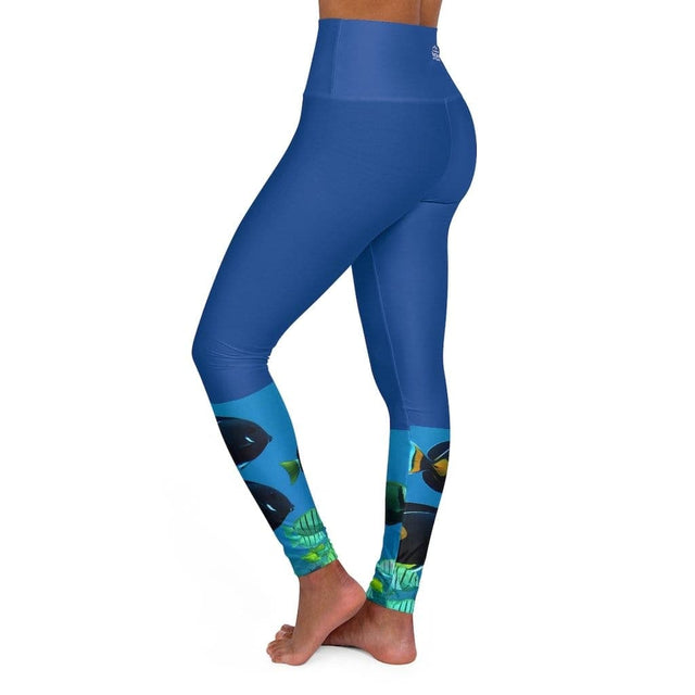 Load image into Gallery viewer, Fishy Legs High Waisted Yoga Leggings - UnCruise Adventures 
