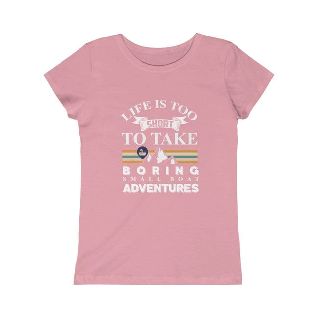 Load image into Gallery viewer, Life&#39;s Too Short Girls Princess Tee - UnCruise Adventures 

