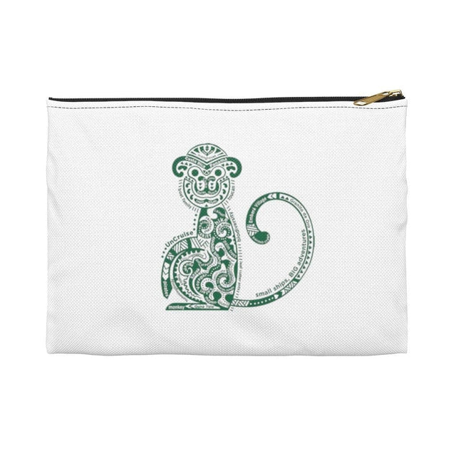 Load image into Gallery viewer, Monkey Life Imprinted Accessory Bag - UnCruise Adventures 
