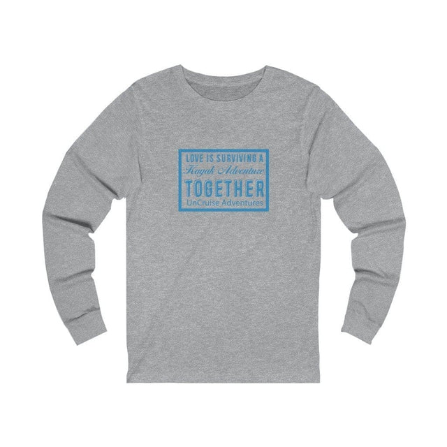 Load image into Gallery viewer, Love Is Unisex Jersey Long Sleeve Tee - UnCruise Adventures 

