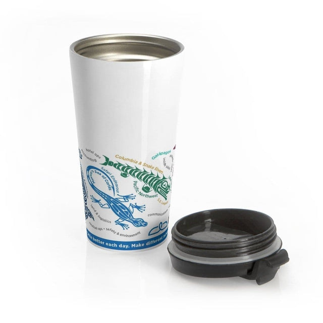 Load image into Gallery viewer, Be Good to Each Other Stainless Steel Travel Mug - UnCruise Adventures 
