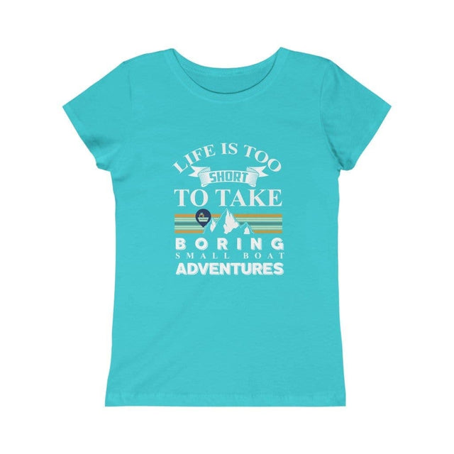 Load image into Gallery viewer, Life&#39;s Too Short Girls Princess Tee - UnCruise Adventures 
