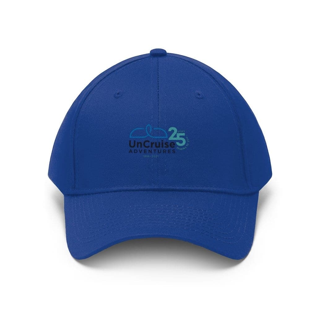 25th Anniversary Unisex Twill Hat - UnCruise Adventures 