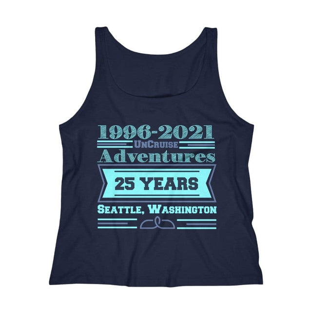 Load image into Gallery viewer, Relaxed 25 Years Women&#39;s Jersey Tank Top - UnCruise Adventures 
