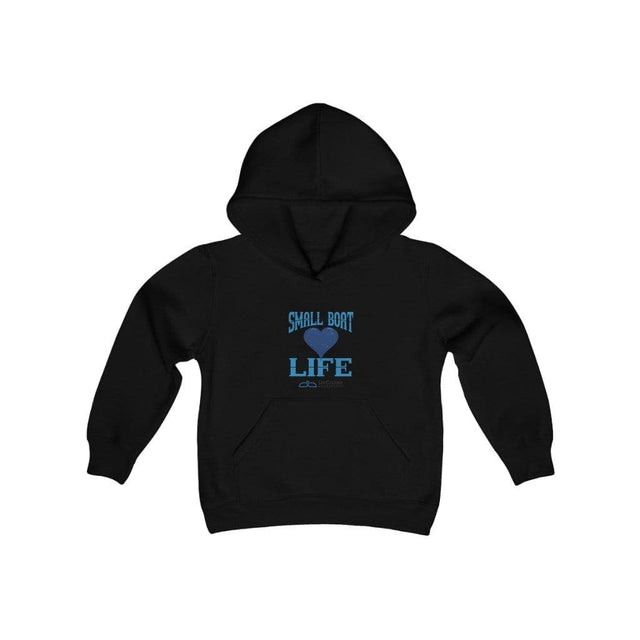 Load image into Gallery viewer, Small Boat Life Youth Heavy Blend Hooded Sweatshirt - UnCruise Adventures 
