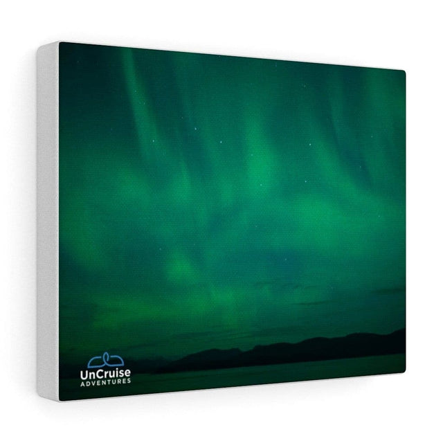 Load image into Gallery viewer, Alaska&#39;s Northern Lights Canvas Print - UnCruise Adventures 

